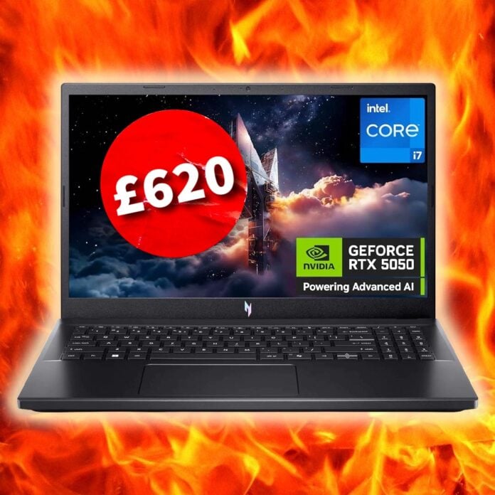 Acer Nitro V15 £620 laptop deal