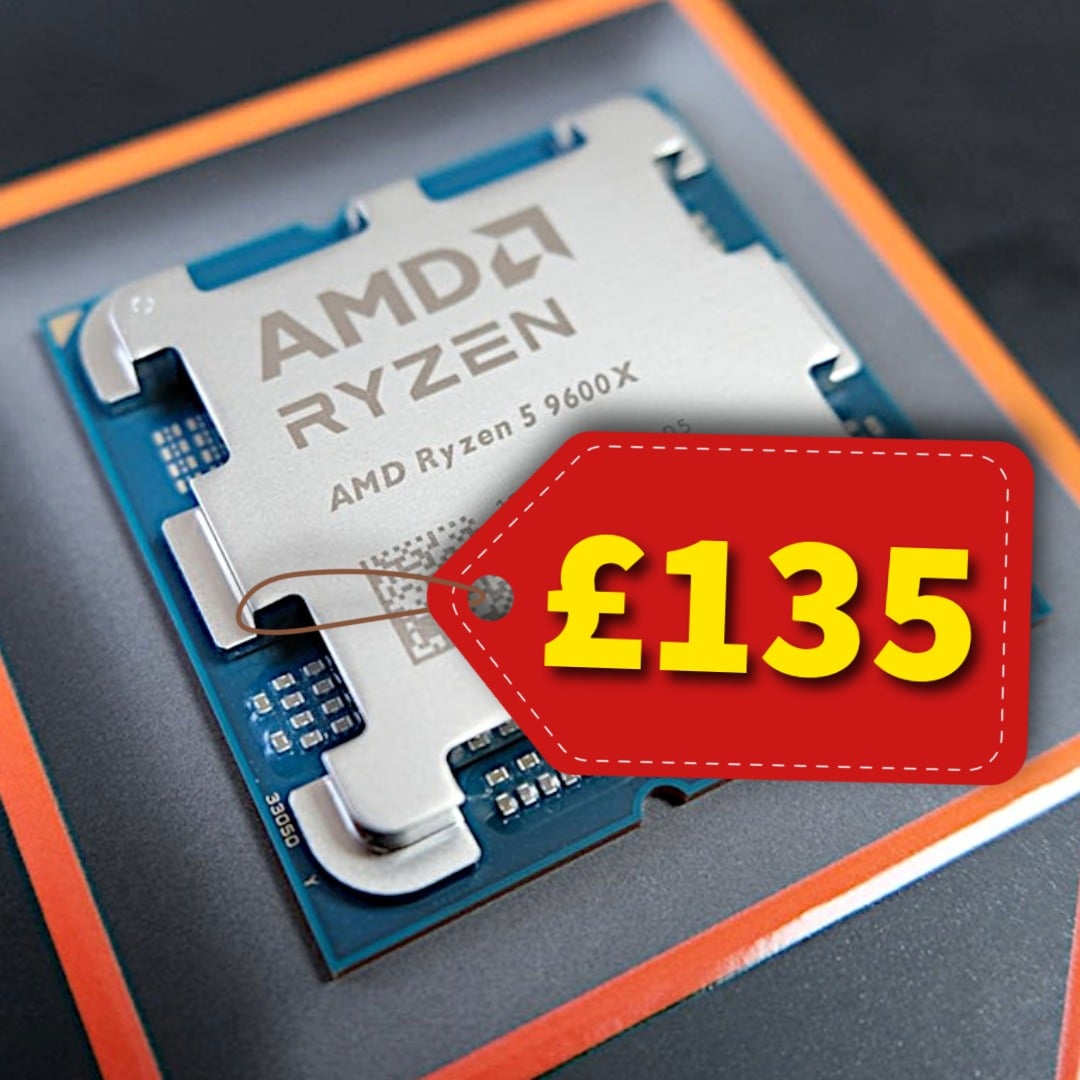 Whoa, AMD Ryzen 5 9600X is down to just £135.50 on Amazon right
