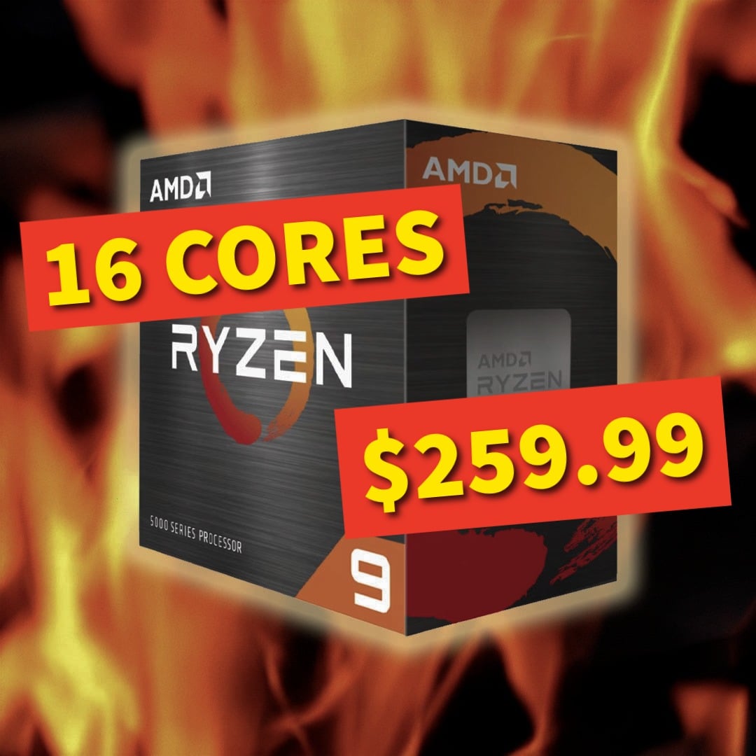 Deal of the day: Save $90 on a 16-core AMD Ryzen 9 5900XT, and use