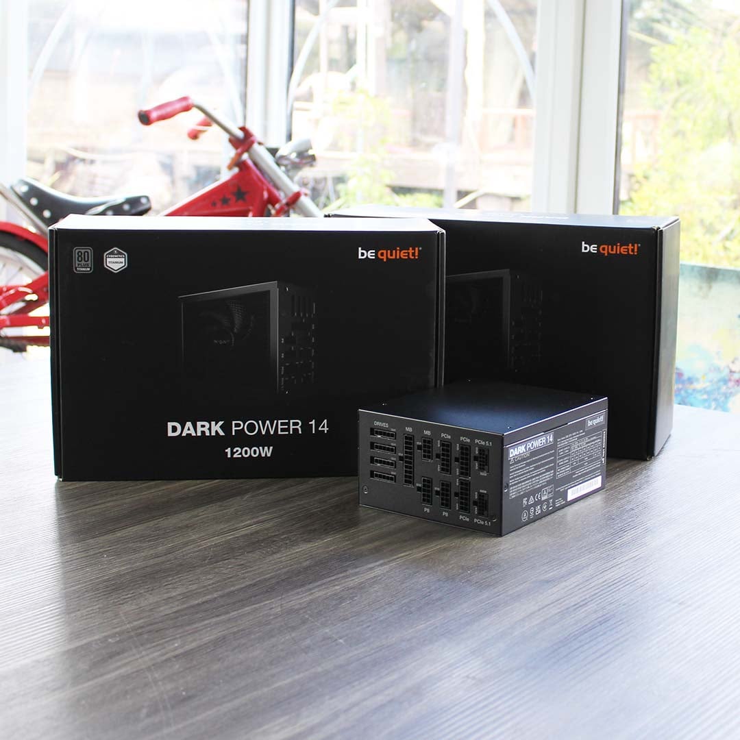 be quiet! Dark Power 14 1,200W PSUs with their boxes