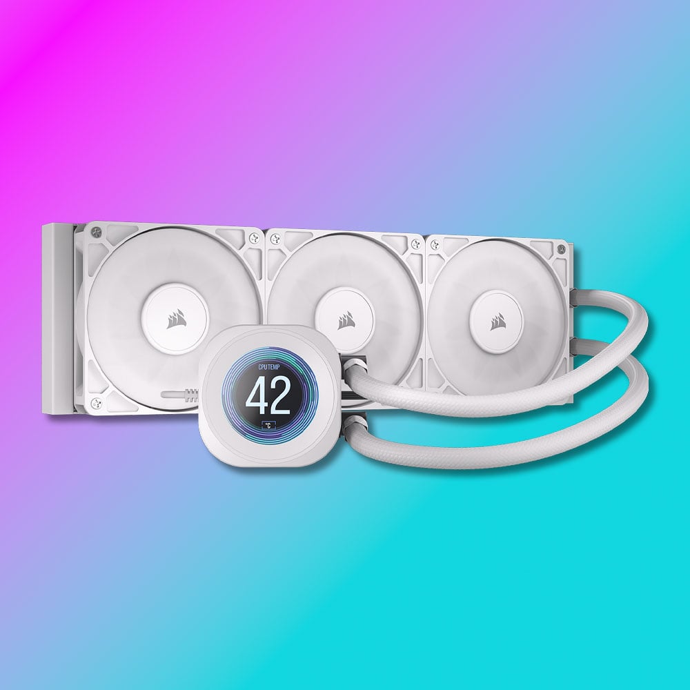 Corsair Nautilus 360 RS LCD white