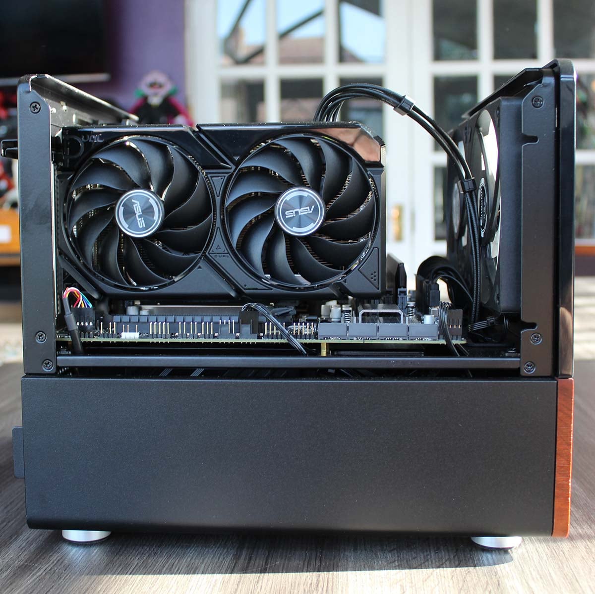 Wired2Fire Haven Ember Pro 9060 Asus Dual AMD Radeon RX 9060 XT 16GB graphics card