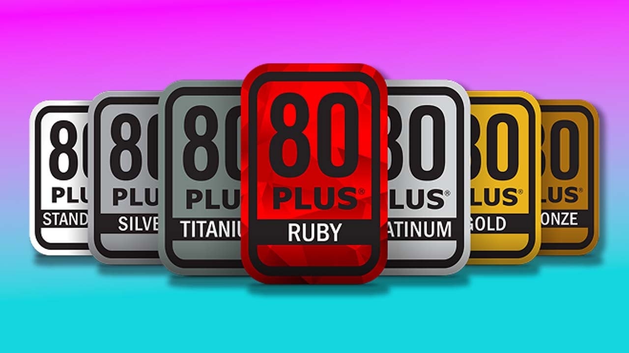 80 Plus logos