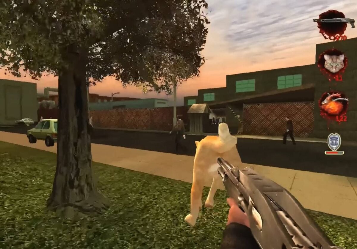 Cat suppressor.