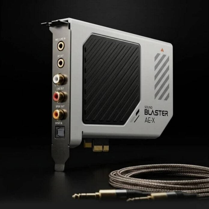 Creative Sound Blaster AE-X.