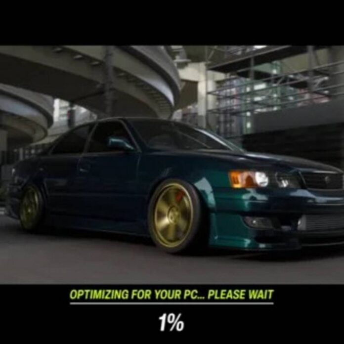 Forza Horizon 6 shader compilation.