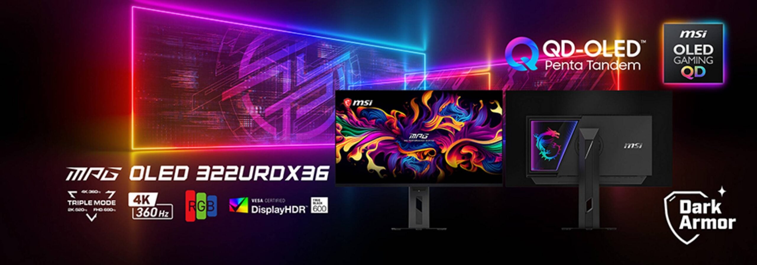 MSI MPG OLED 322URDX36.