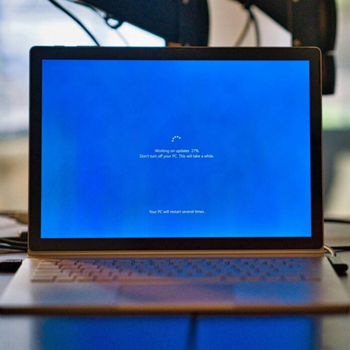 Microsoft Windows update.