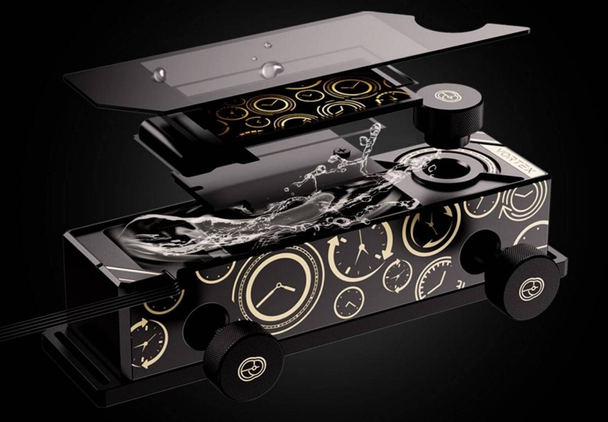 Origin Code Meteorite Black DDR5 memory - liquid cooler.