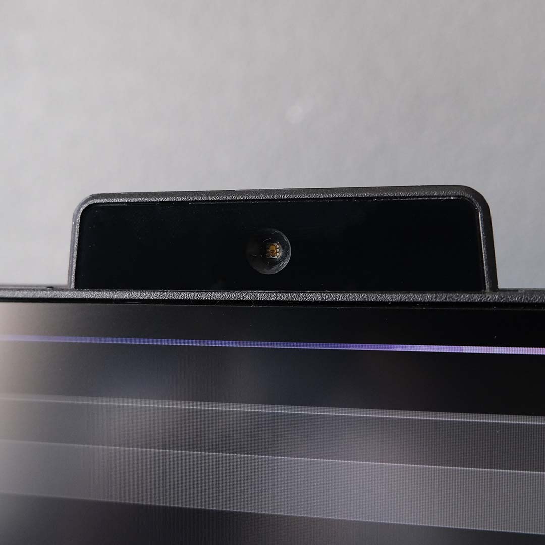 A close-up of the ambient light sensor on the AOC Agon Pro AG276QSG2.