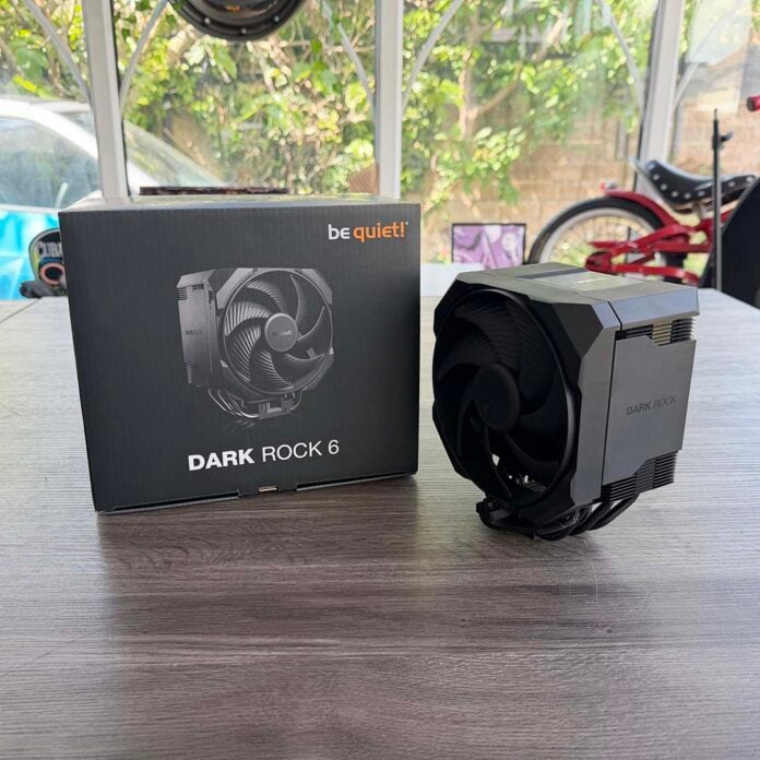 be quiet! Dark Rock 6 CPU cooler and box