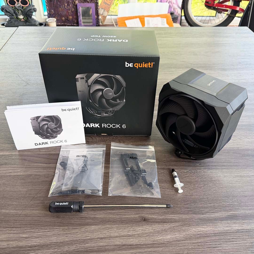 be quiet! Dark Rock 6 full box contents