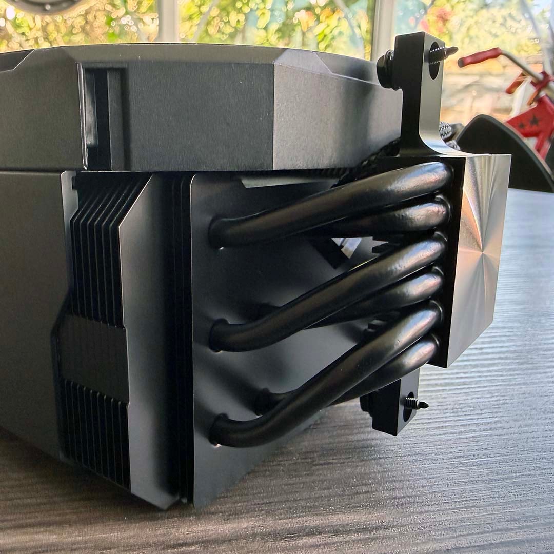 be quiet! Dark Rock 6 contact plate and heatpipes