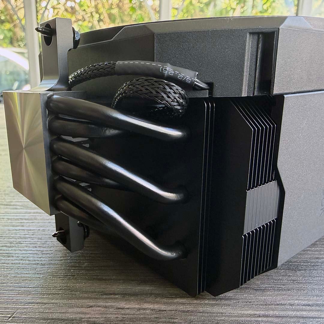 be quiet! Dark Rock 6 contact plate and heatpipes
