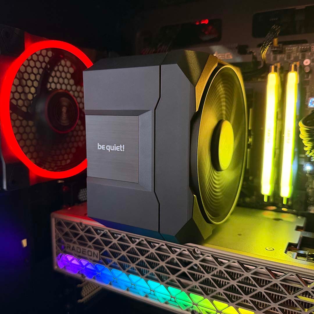 be quiet! Dark Rock 6 installed in PC case
