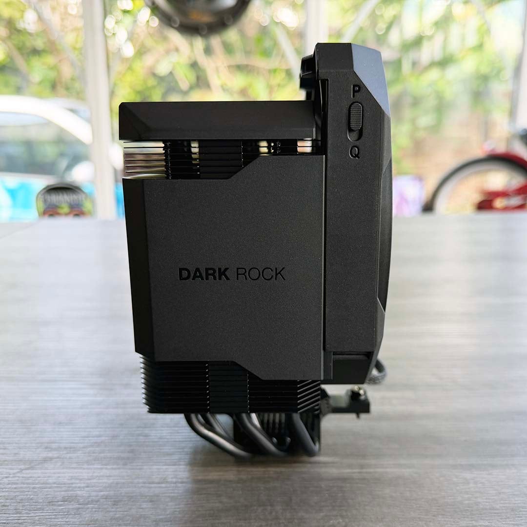 be quiet! Dark Rock 6 with front fan raised