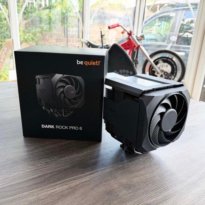 be quiet! Dark Rock Pro 6 cooler and box