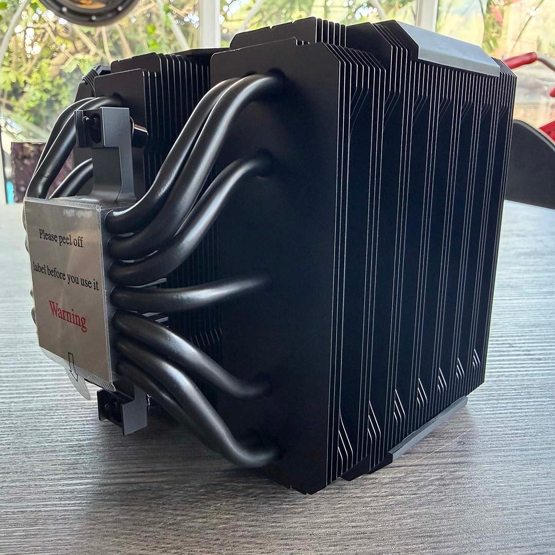 be quiet! Dark Rock Pro 6 contact plate and heatpipes