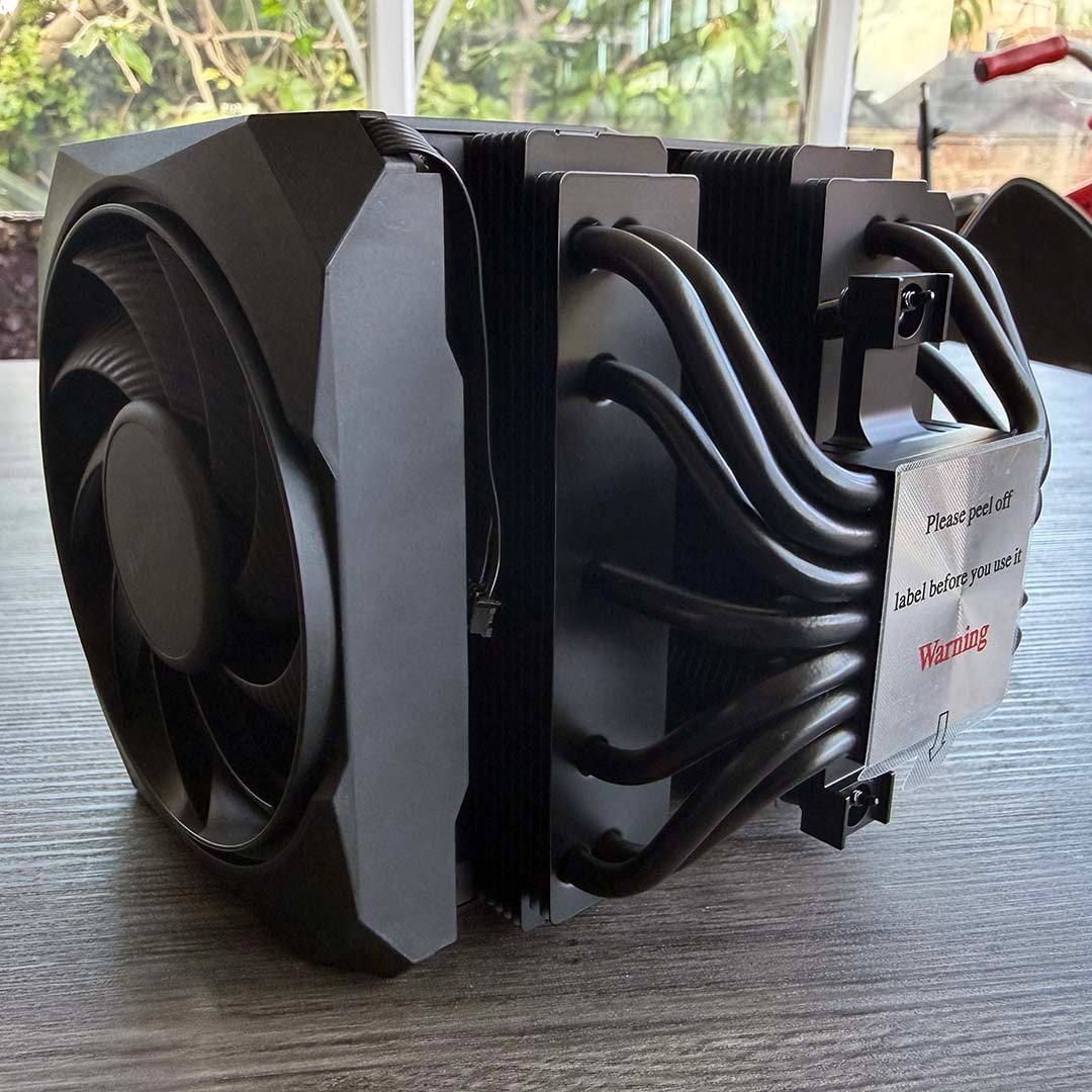 be quiet! Dark Rock Pro 6 contact plate and heatpipes