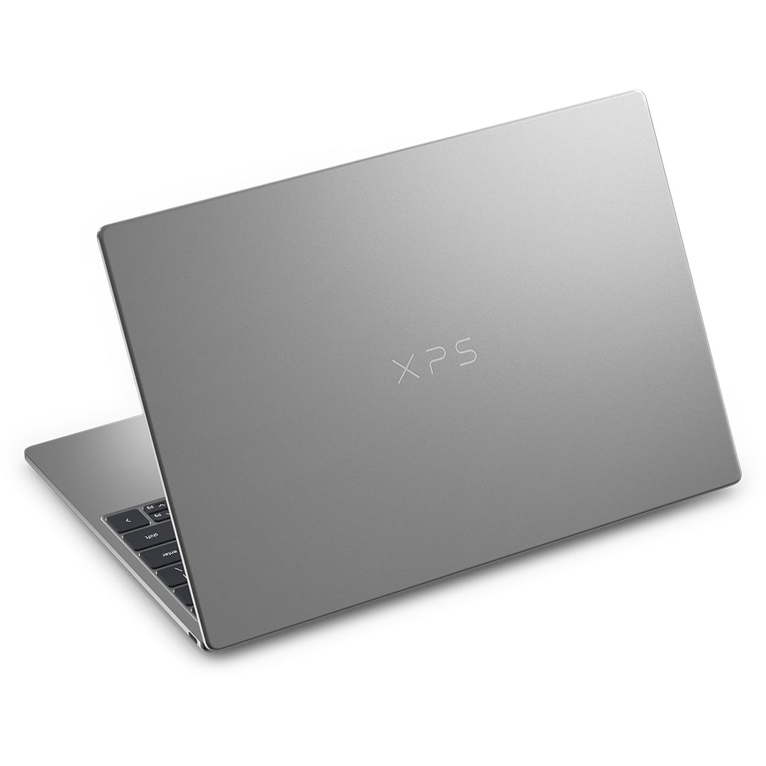 A Dell XPS 13, storm colourway.