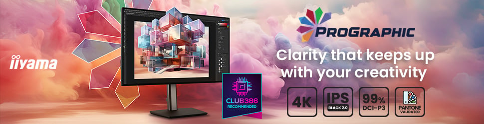 iiyama ProGraphic - Clarity that keeps up with your creativity
