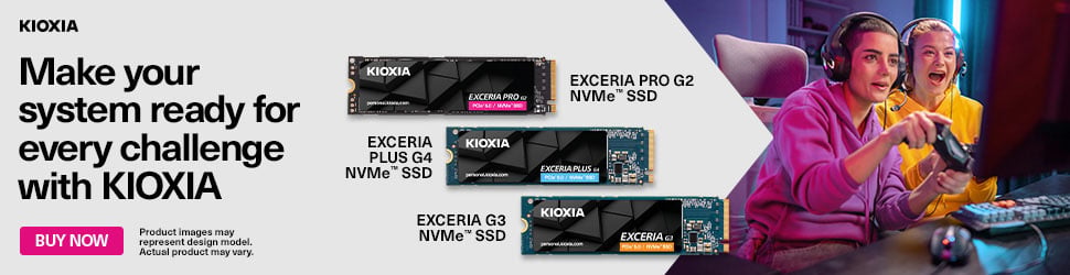 Make your system ready for every challenge with Kioxia