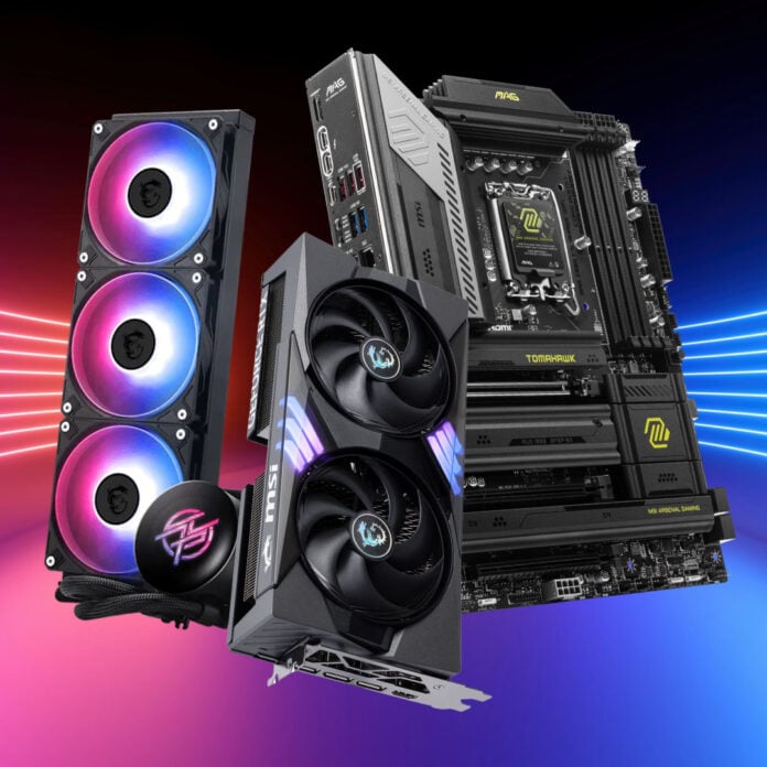 Win an MSI motherboard, graphics card and liquid cooler upgrade bundle