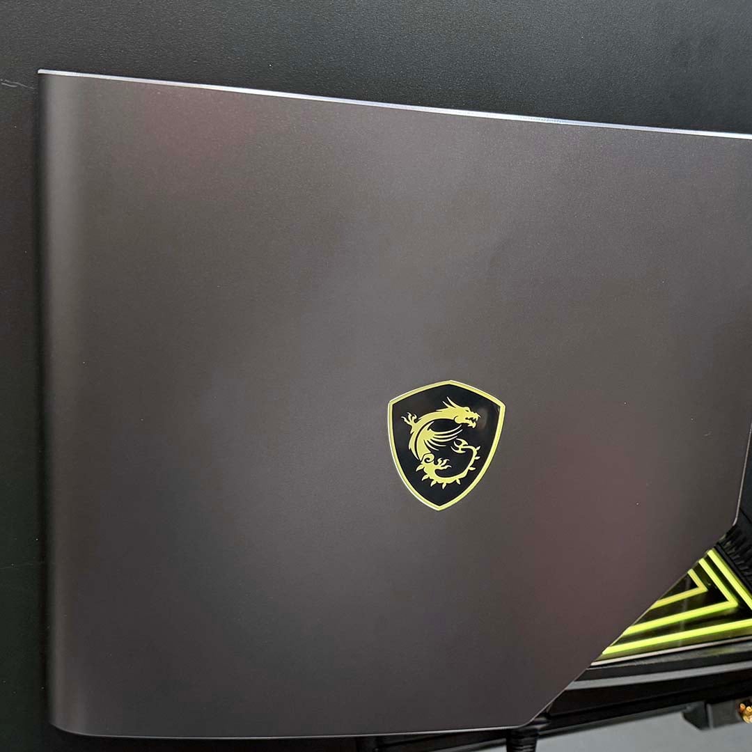 MSI MEG X back closeup