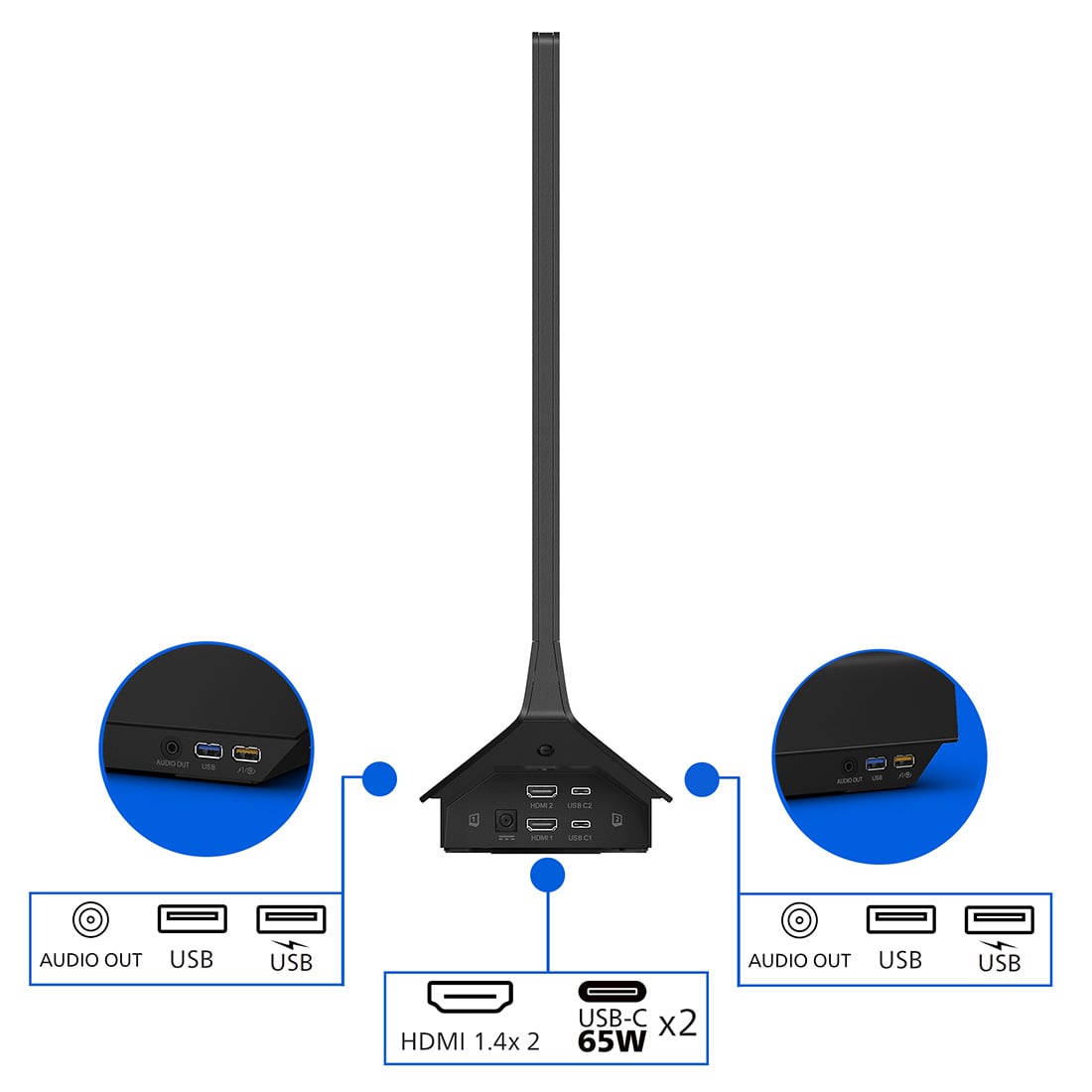 Philips 24B2D5300 Connectivity