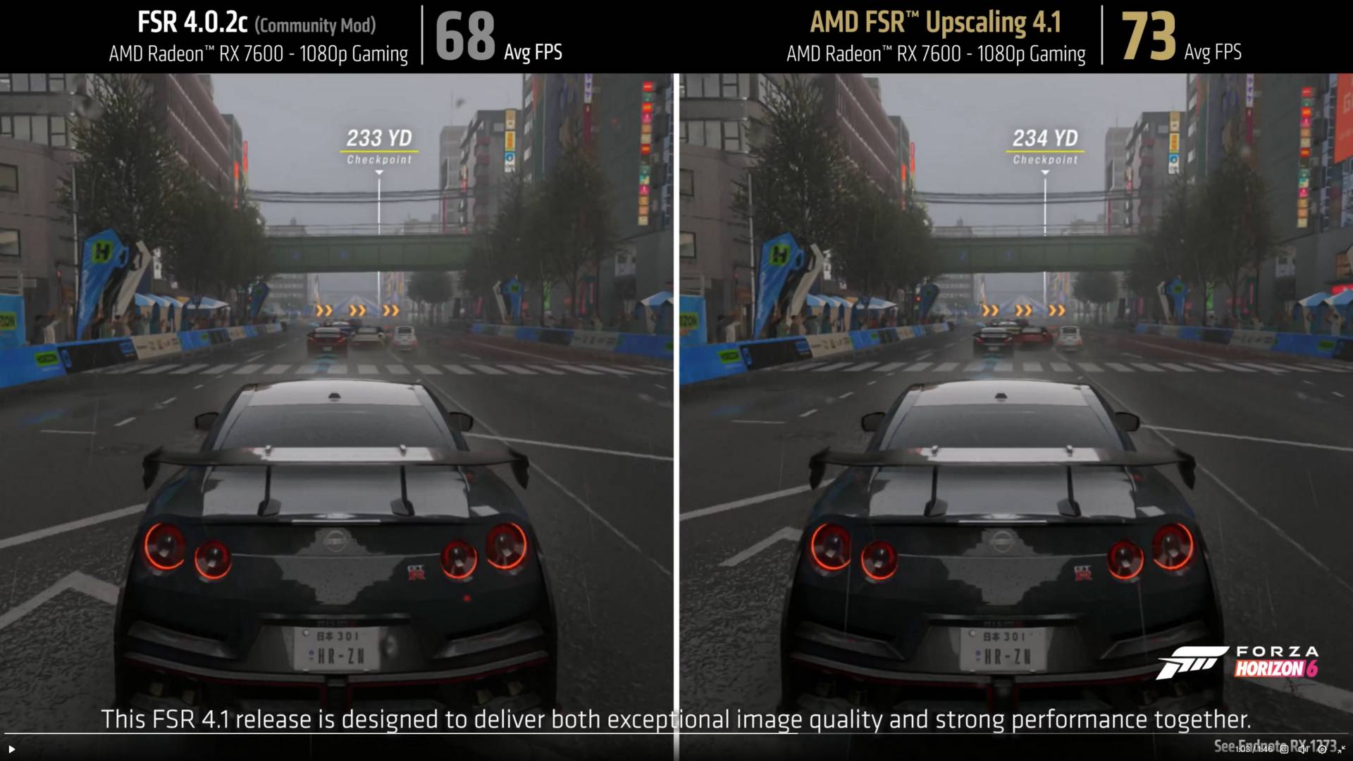 AMD FSR 4.1 vs mod.