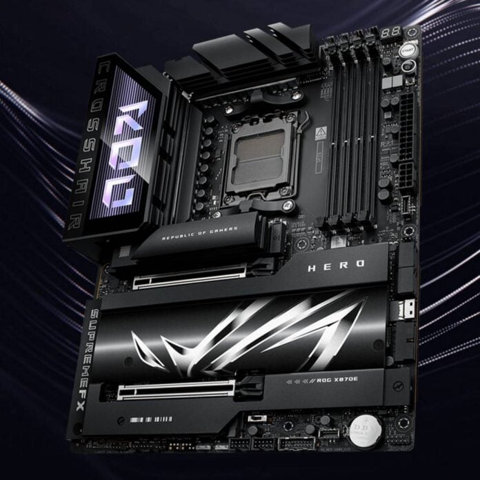 Asus' ROG Crosshair with AMD EXPO ULL.