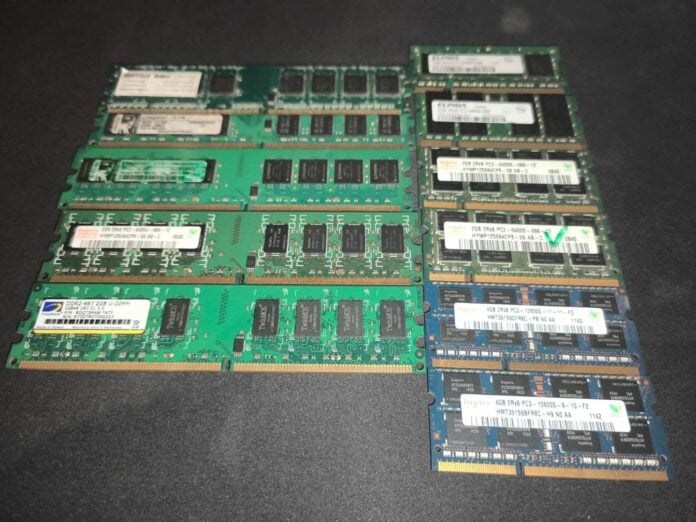 DDR2 memory.