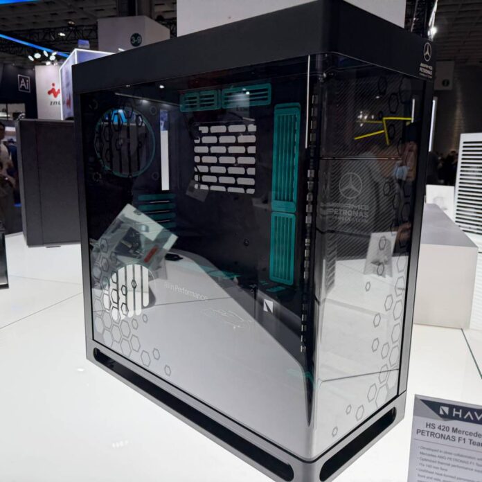 HAVN teams up with Mercedes to craft a PC case I'd love to see Kimi ...
