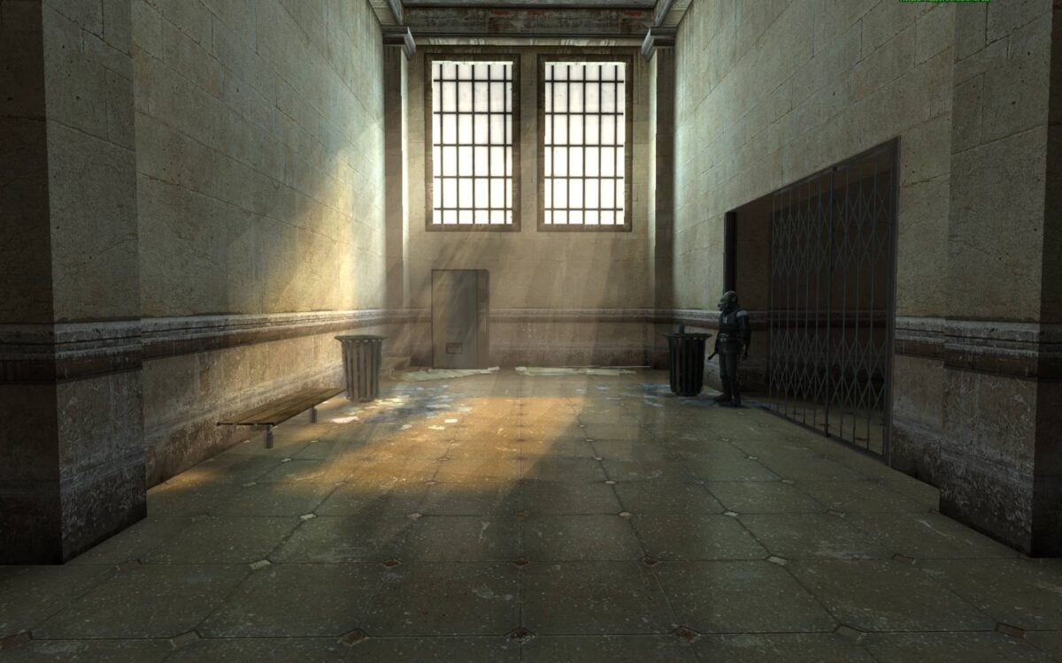Half-Like 2 running on a browser - lighting.