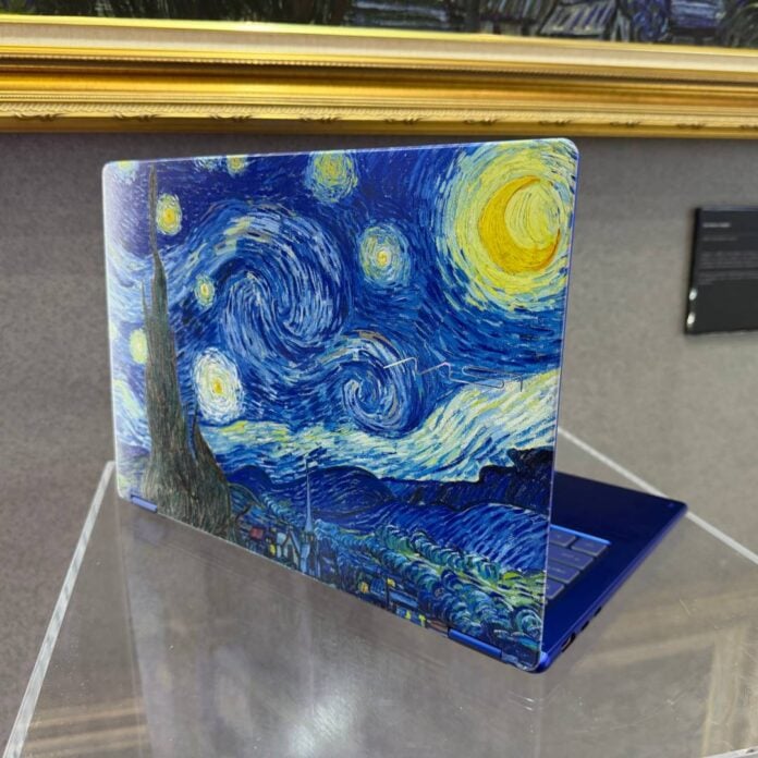 MSI Prestige 14 Flip AI+ Vincent van Gogh Edition.