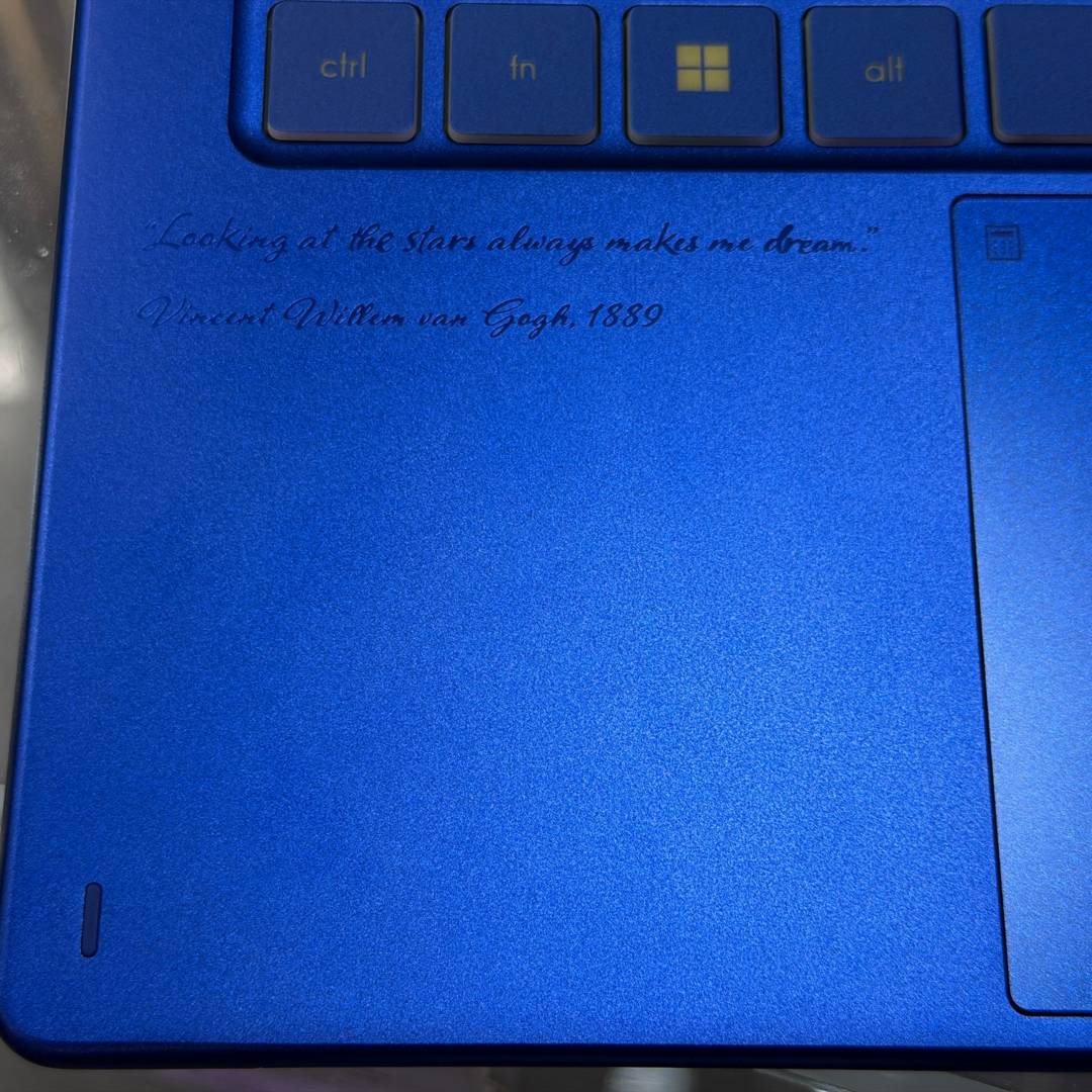 MSI Prestige 14 Flip AI+ Vincent van Gogh Edition - quote.
