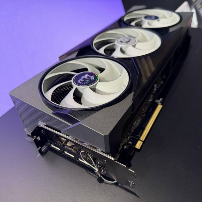 MSI next-gen Gaming Trio cooler.