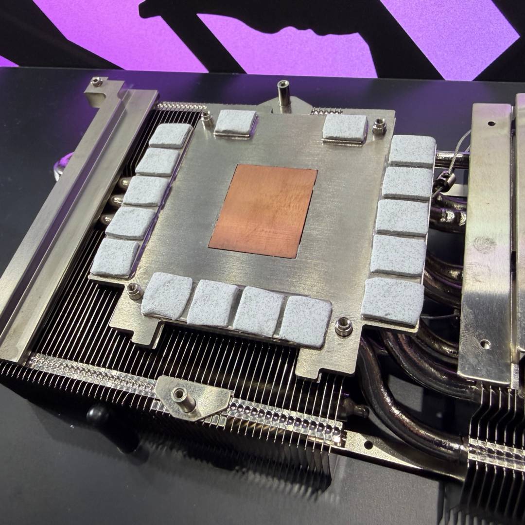 MSI next-gen Gaming Trio cooler - thermal pads.