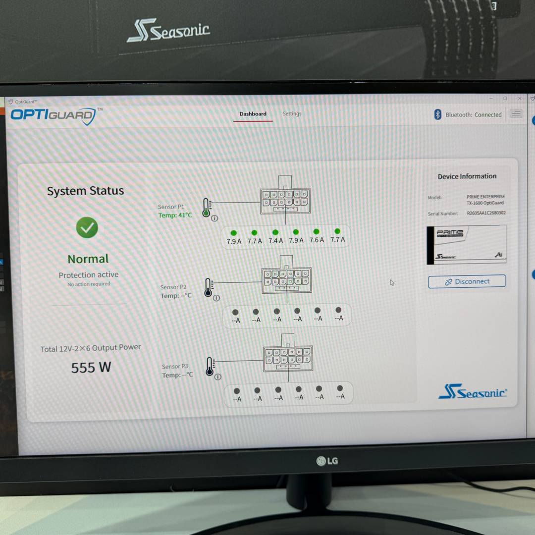 SeaSonic Prime Enterprise Opti - software.