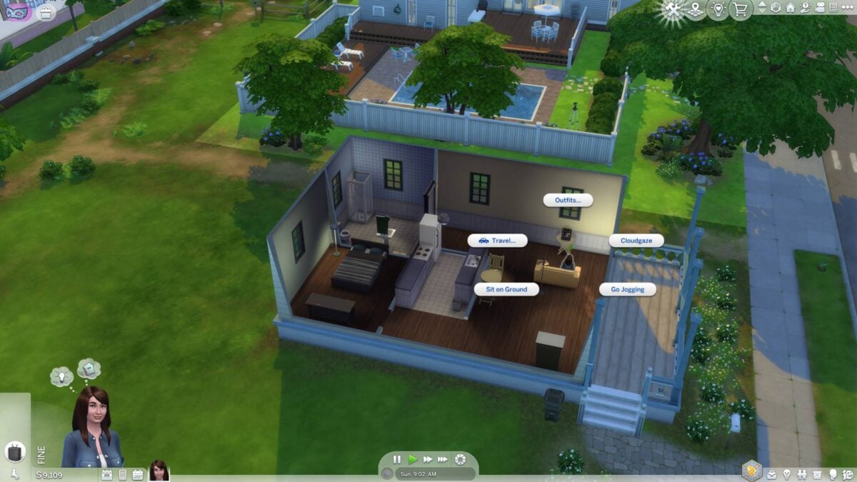 The Sims 4.