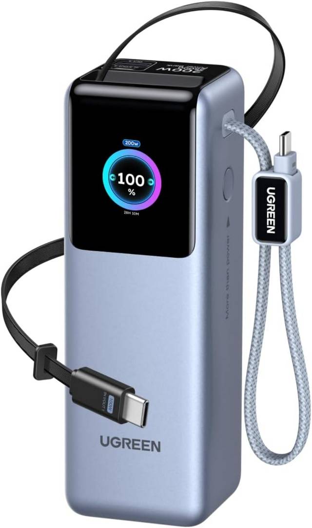 UGREEN Nexode Pro Power Bank 25000mAh 200W Laptop Portable Charger.