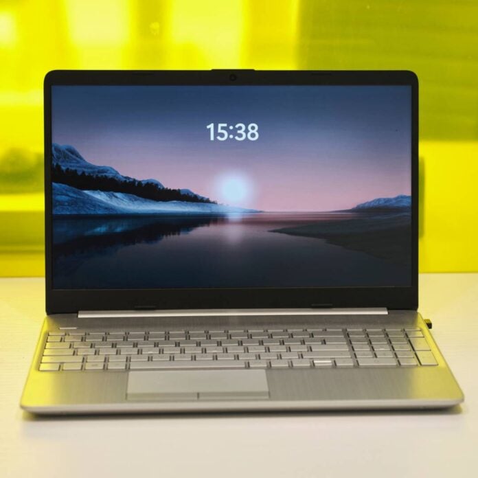 Windows 10 laptop.
