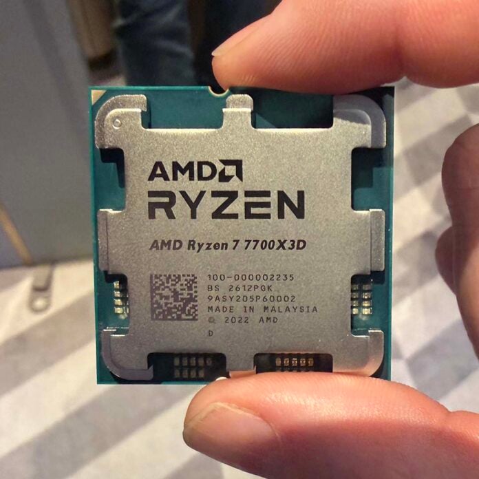 AMD Ryzen 7 7700X3D at Computex 2026