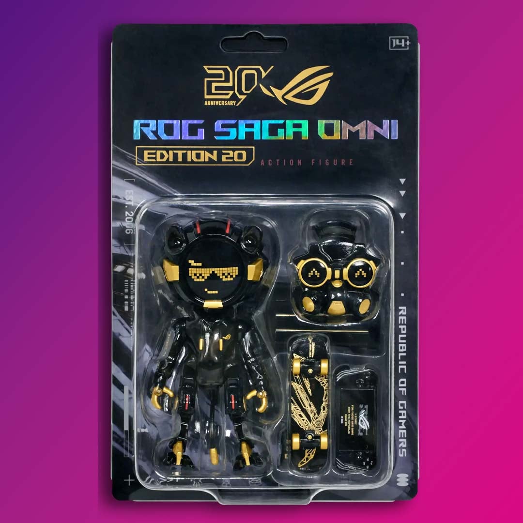 Asus ROG Saga Omni action figure