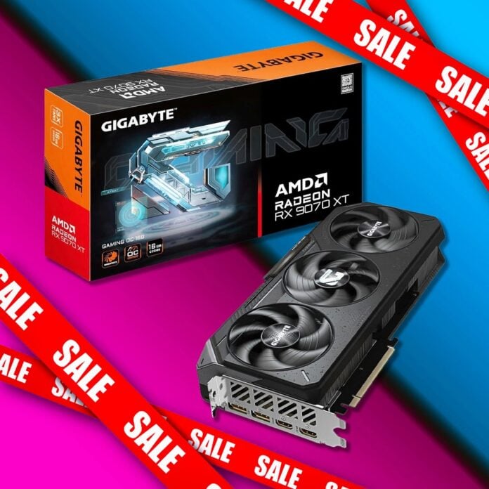 Gigabyte AMD Radeon RX 9070 XT Gaming OC graphics card deal