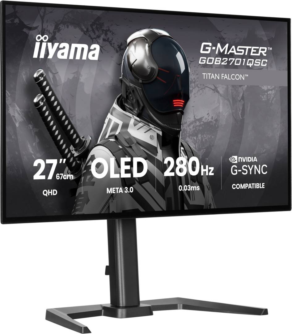 iiyama G-MASTER GOB2701QSC-B1 - front.