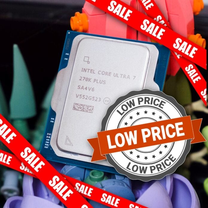 Intel Core Ultra 7 270K Plus deal