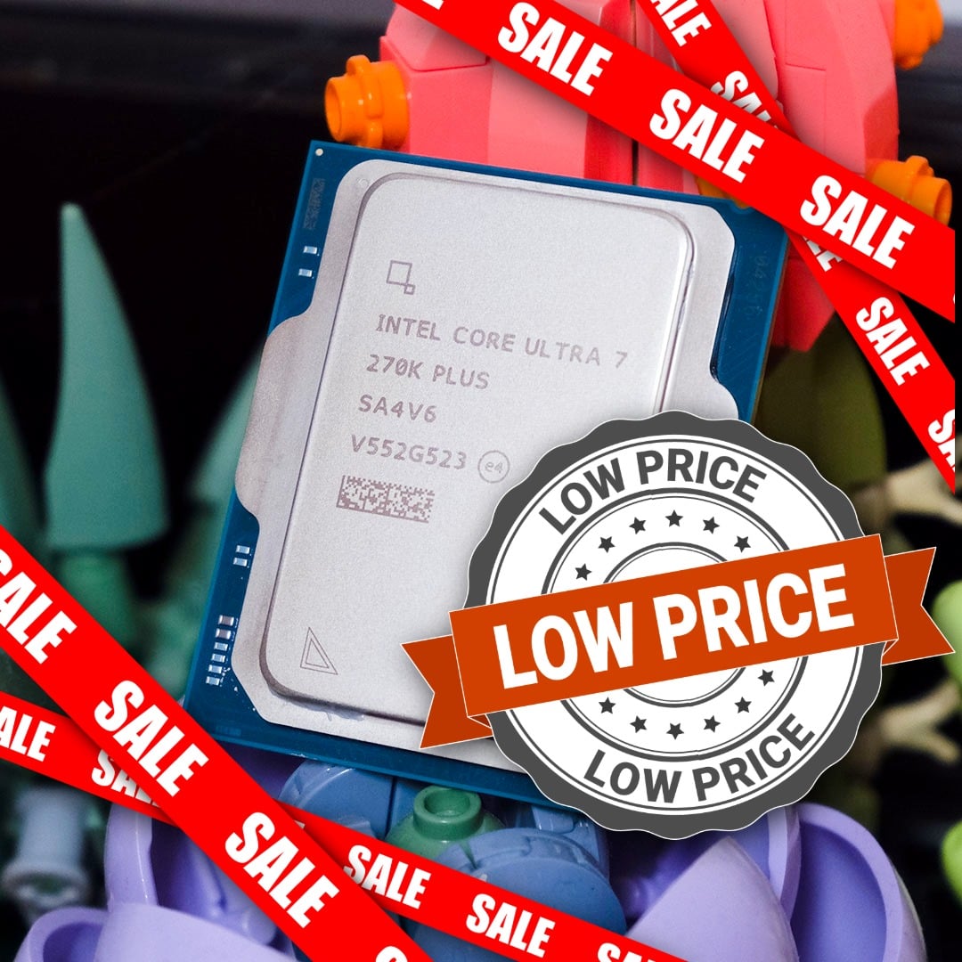 Intel Core Ultra 270K Plus crashes to record-low price for Prime