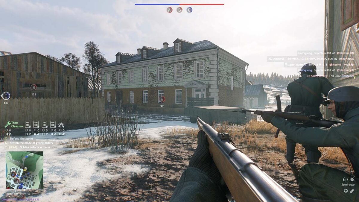 Enlisted running on an Intel Core i7-7700K