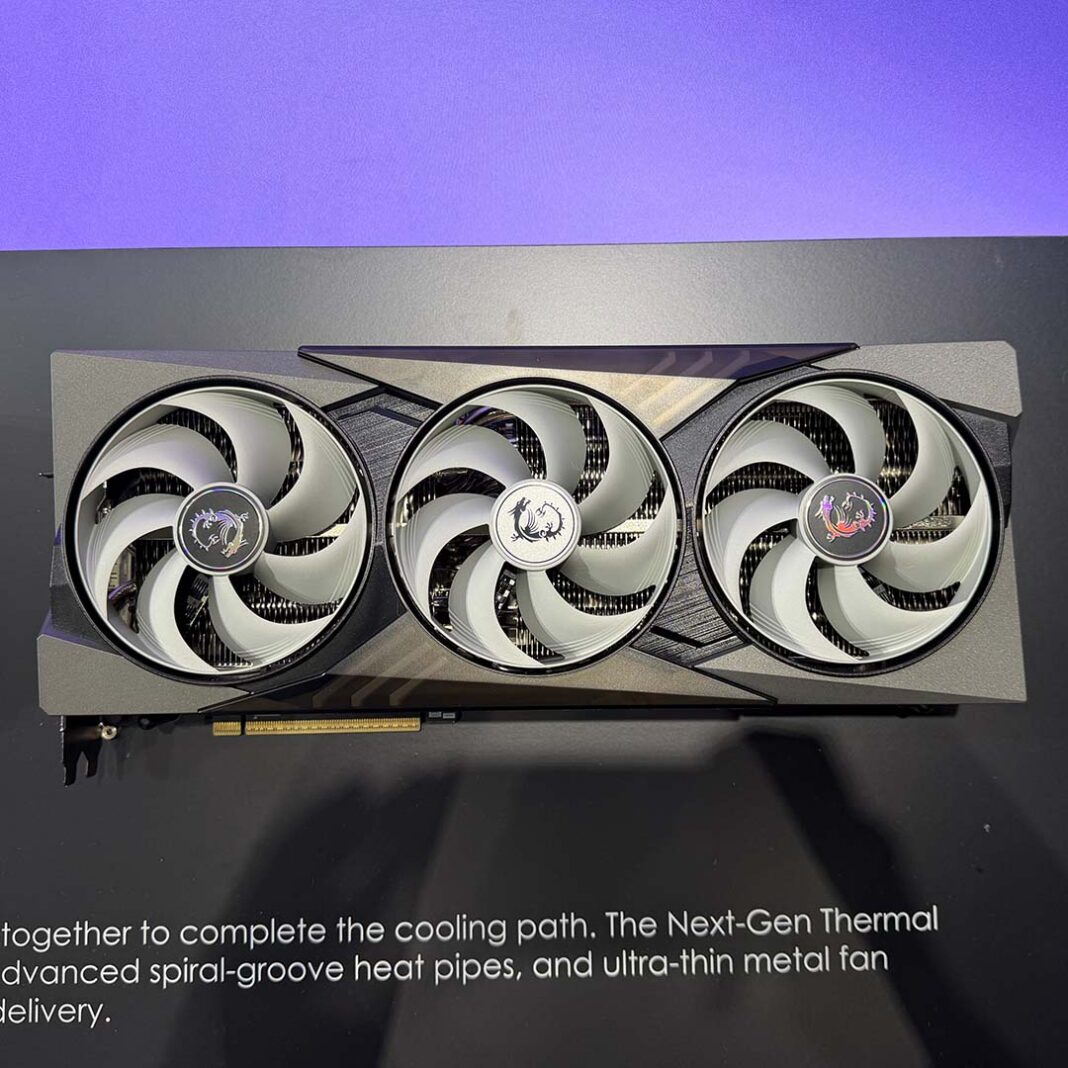 MSI unveils next-gen GPU cooling, featuring metal fans and diamond ...